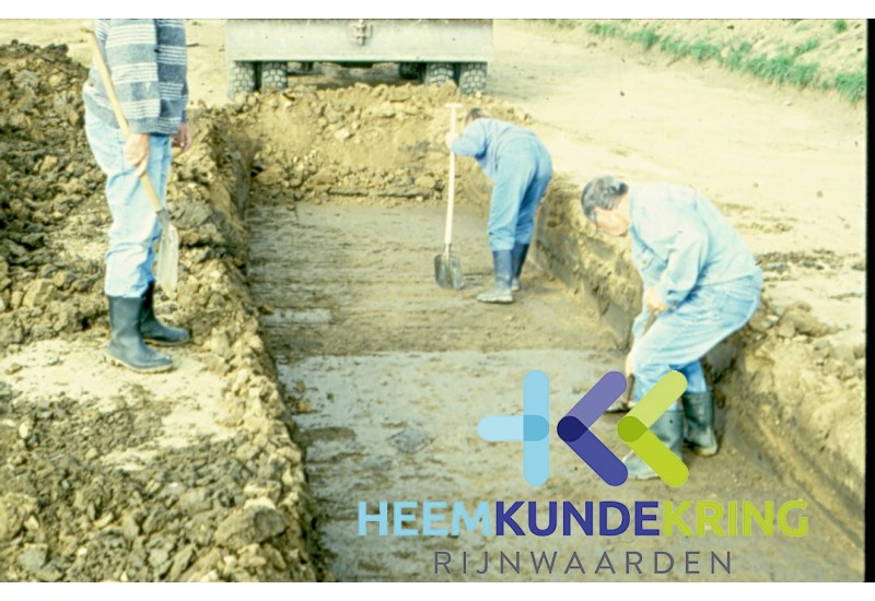 Archeologie`s onderzoek Herwen 1996 Geitenwaard F00000648